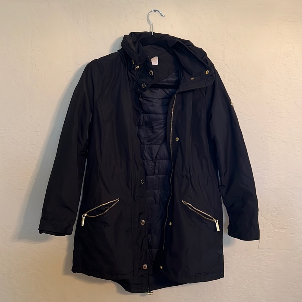 Michael Kors black winter/rain coat